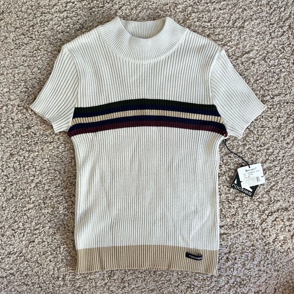 NWT Vintage Rockies sweater